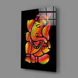 Ganesha Glass Wall Art