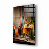 Arte della parete di vetro Cocktail