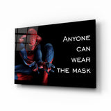 Spiderman Glass Wall Art