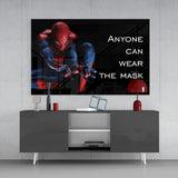 Spiderman Glass Wall Art