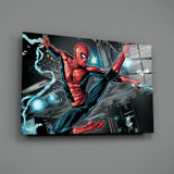 Spiderman Glass Wall Art