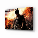 Batman and Gotham City Glass Wall Art