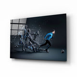 Christiano Ronaldo Glass Wall Art