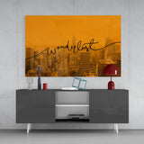 Wanderlust Glass Wall Art