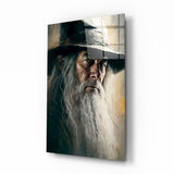 Arte della parete di vetro Gandalf || Collezione di designer