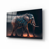 Ruhm Eines Elefanten || Designer -Sammlung Glasbild