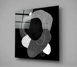 Black Glass Wall Art