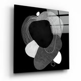 Black Glass Wall Art