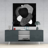 Black Glass Wall Art