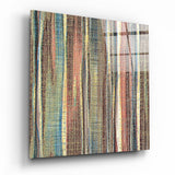 Ethnic Pattern Glass Wall Art