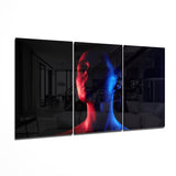 Women's Glass Wall Art