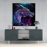 Dragon  Glass Wall Art || Designer's Collection