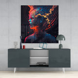Be the Music Glass Wall Art || Designer's Collection