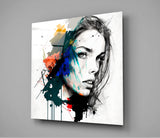 Women Glass Wall Art || Designer's Collection