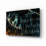 Joker Glass Wall Art