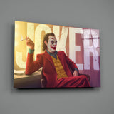 Joker Glass Wall Art