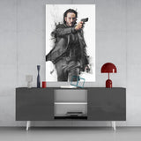 Keanu Reeves Glass Wall Art