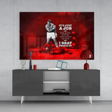 Muhammad Ali Glass Wall Art