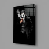 Joker Glass Wall Art