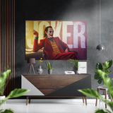 Joker Brushed Aluminium Dibond Wall Art