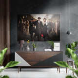 Peaky Blinders Brushed Aluminium Dibond Wall Art