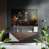 Tyler Durden Brushed Aluminium Dibond Wall Art