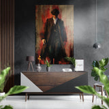 Peaky Blinders Brushed Aluminium Dibond Wall Art