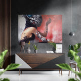 Androwoman Brushed Aluminium Dibond Wall Art