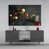 Planets Glass Wall Art|| Designer's Collection