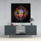 Buddha Glass Wall Art