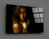 Woman Glass Wall Art