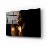 Woman Glass Wall Art