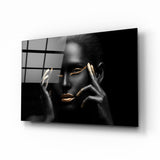 Woman Glass Wall Art