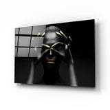 Woman Glass Wall Art