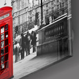 Phone Box Glass Wall Art