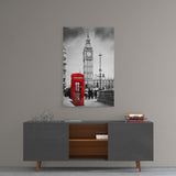 Phone Box Glass Wall Art