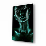 Woman Glass Wall Art