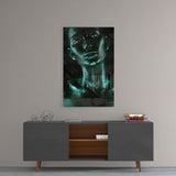 Woman Glass Wall Art