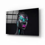 Woman Glass Wall Art