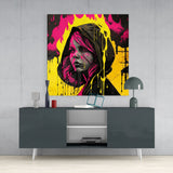 Woman Glass Wall Art  || Designers Collection