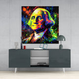 	Benjamin Franklin Glass Wall Art