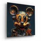 Mickey Die Maschine || Designer -Sammlung Glasbild