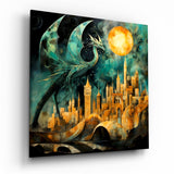 Dragon Glass Wall Art|| Designer's Collection