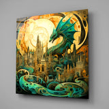 Dragon Glass Wall Art|| Designer's Collection