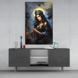 Dark Queen Glass Wall Art